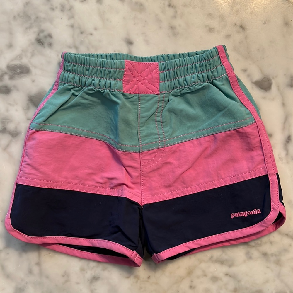 Patagonia boys 3T swim trunks board shorts